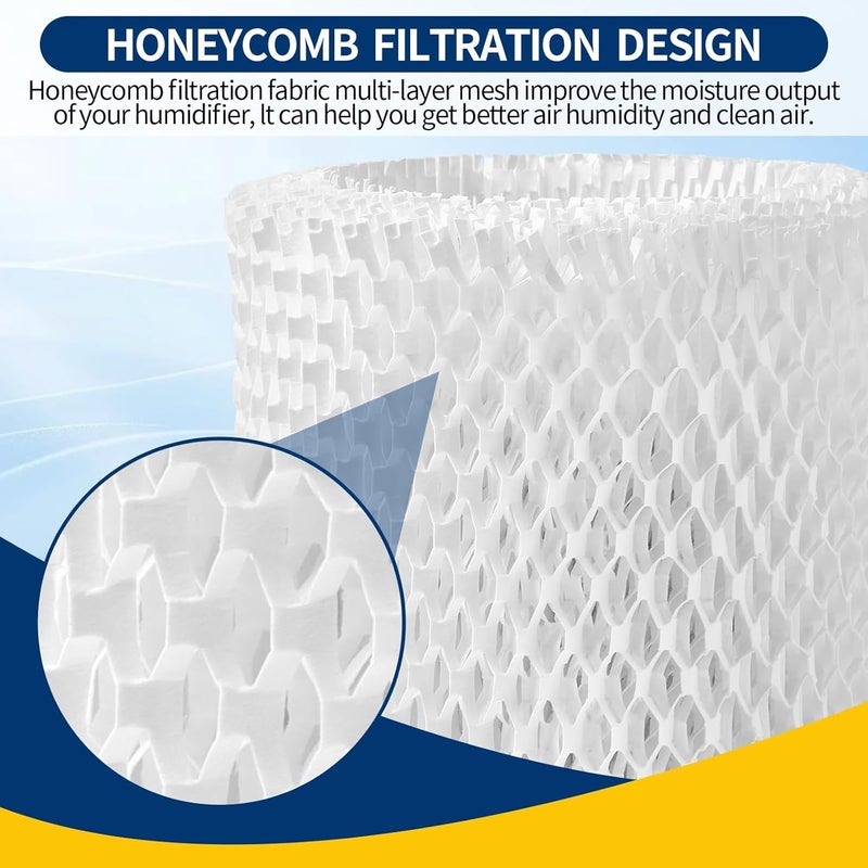 Gazeer Humidifier Replacement Filter Compatible with Canopy Bedside and Nursery Humidifier,Made with Wood Pulp, Paper Filter, 2-Pack - Image 3